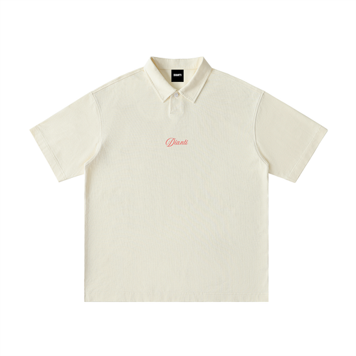 Jay Loose Cotton Short-Sleeve Polo Shirt